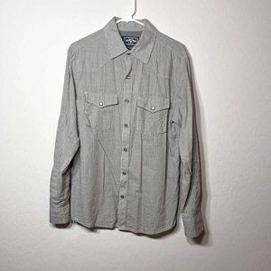 Elwood Shirt Men's Adult Small Long Sleeve Button Up